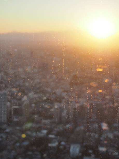 istock Dusked dusk of the skyline 627645736