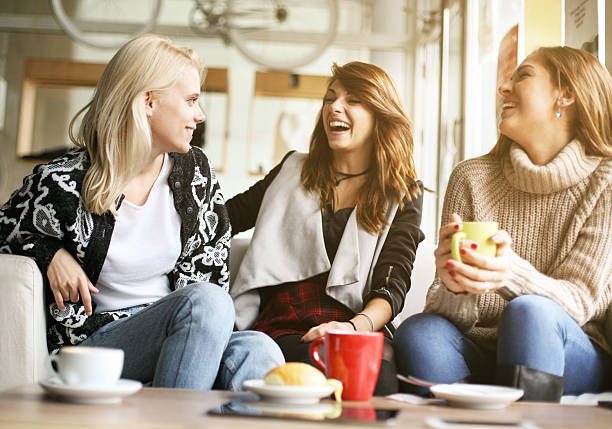 istock Funny girls. 627660592