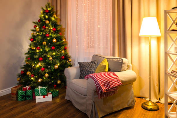 istock Hanging Sock and Present Toys 627660982