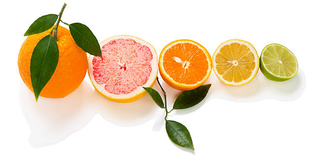 istock Cuted of citrus fruits 627670396