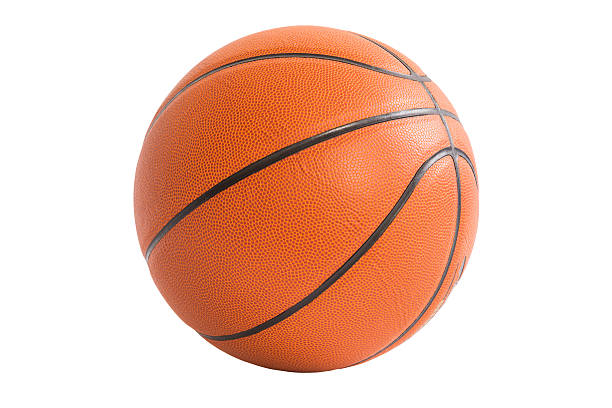 istock Basketball isolated on a white background 627670980
