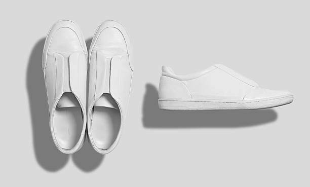 istock Shoes mockup isolated on white 627671928