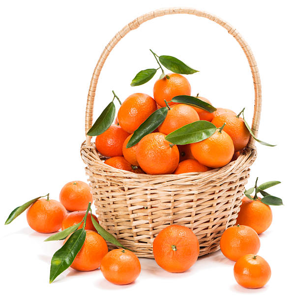 istock Basket of clementines 627674814
