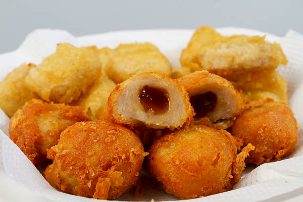 istock Hot Teriyaki Chicken Milanese. 627676598