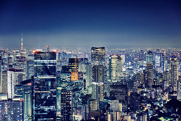 istock Skyline of Tokyo, Japan 627677706