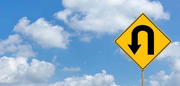 istock No U trun road sign 627678678