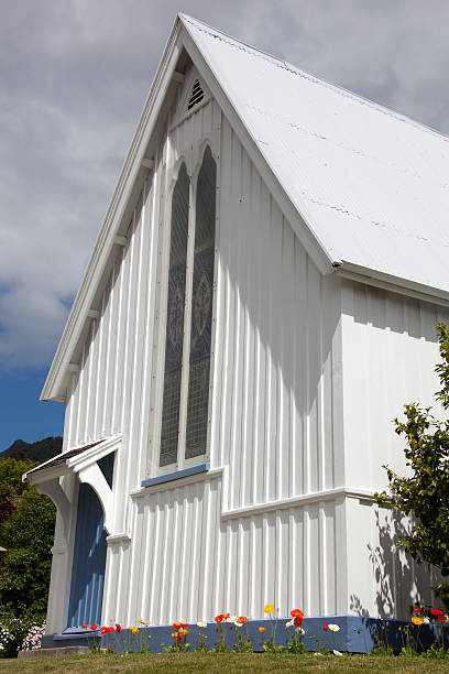 istock Flower By The Church 627679238