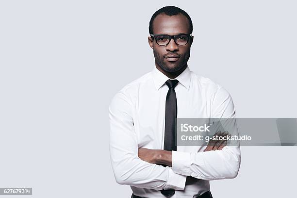 Young And Successful Stock Photo - Download Image Now - Serious, Men, African Ethnicity