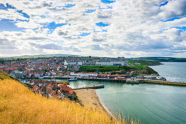 istock Whitby abbey is a seaside town and port 627681588