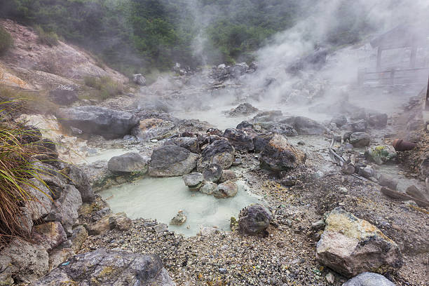 Unzen Hot Spring & Unzen Hell in Nagasaki, Kyushu
