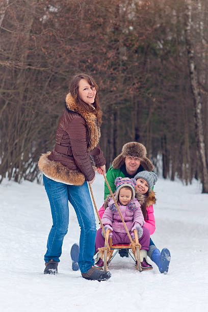 istock Family in winter 627723522