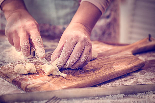 istock Preparing Fresh Homemade Gnocchi 627724692