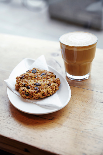 Coffee & Biscuits Free Stock Photo