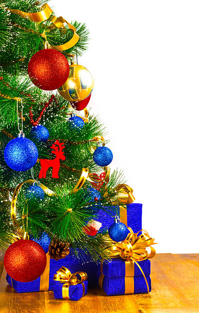 istock boxes with gifts under the Christmas tree 627744152