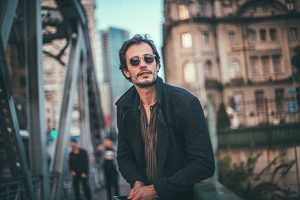 istock Handsome man in the city 627744834
