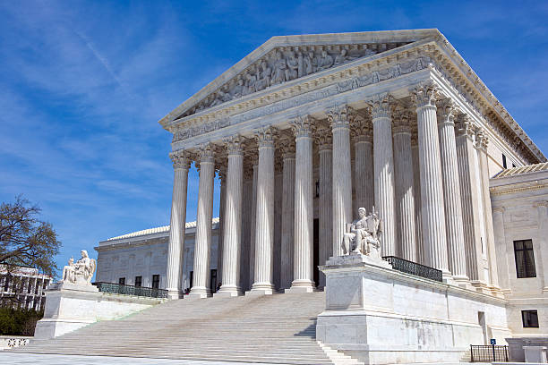 USA Supreme Court Building United States Supreme Court building is located in Washington, D.C., USA. supreme court stock pictures, royalty-free photos & images
