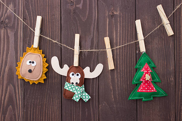 Christmas toys with their own hands