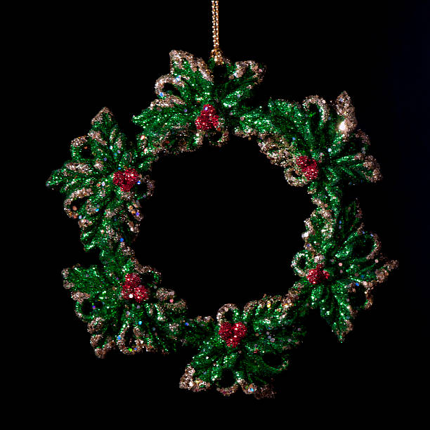 Christmas Wreath stock photo