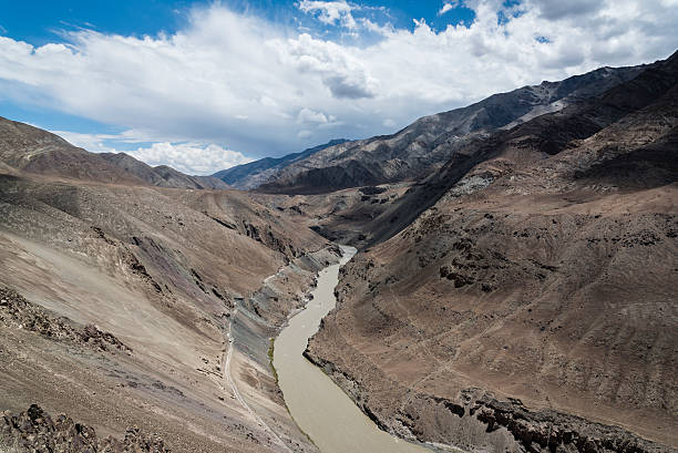 istock Indus river flowing through valley in Ladakh, India, Asia 627764510