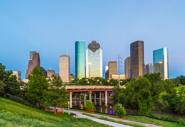 istock View on downtown Houston in late afternoon 627778888