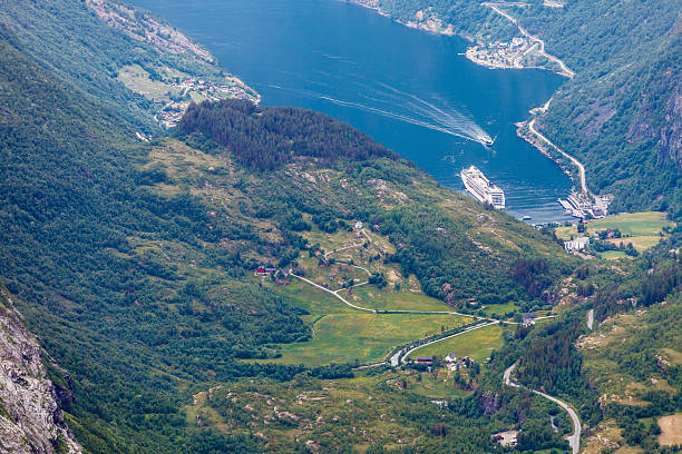 istock View on Geirangerfjord from Dalsnibba viewpoint in Norway 627780094