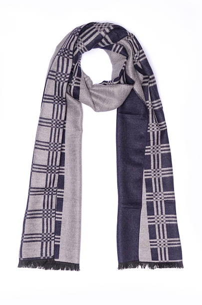 istock men's scarf checkered isolated on white 627780470