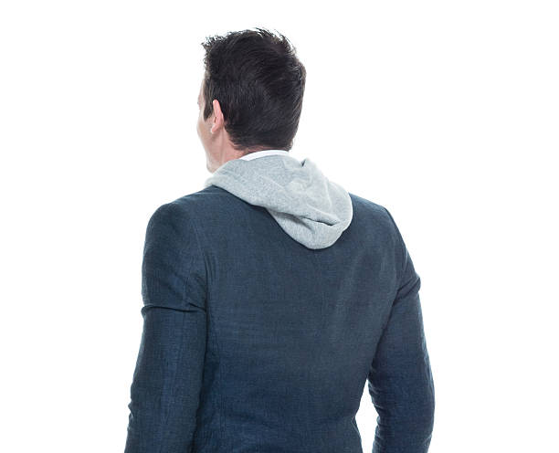 istock Rear view of man looking away 627781342