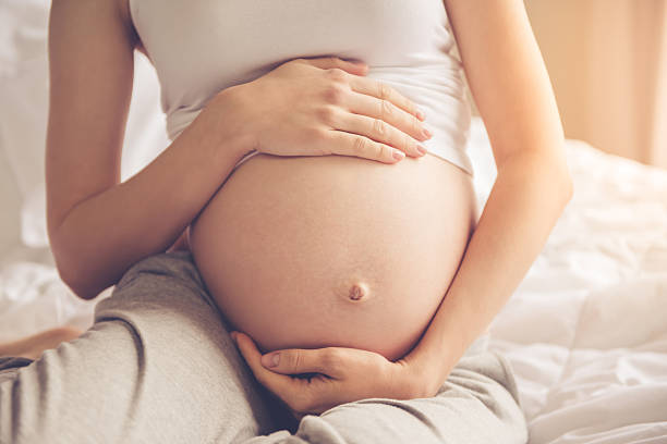 istock Beautiful pregnant woman 627788792