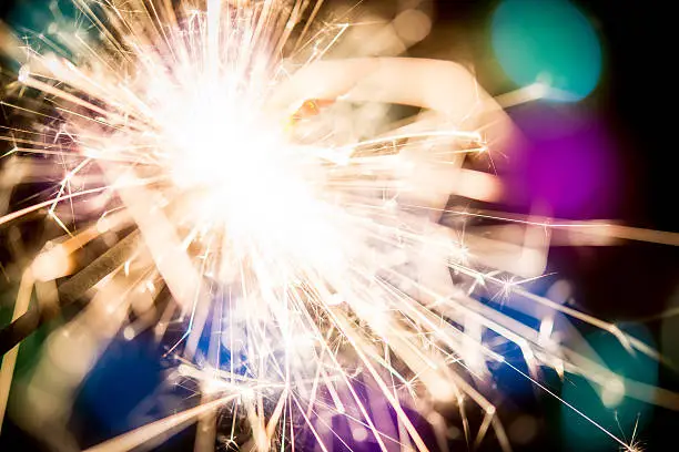 Photo of Christmas sparkler