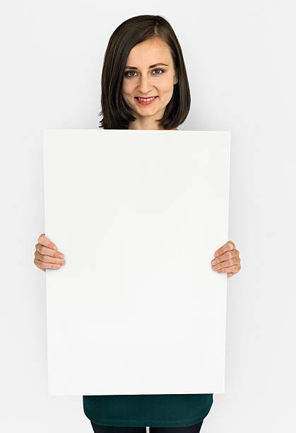 istock Woman Cheerful Studio Portrait Concept 627798824