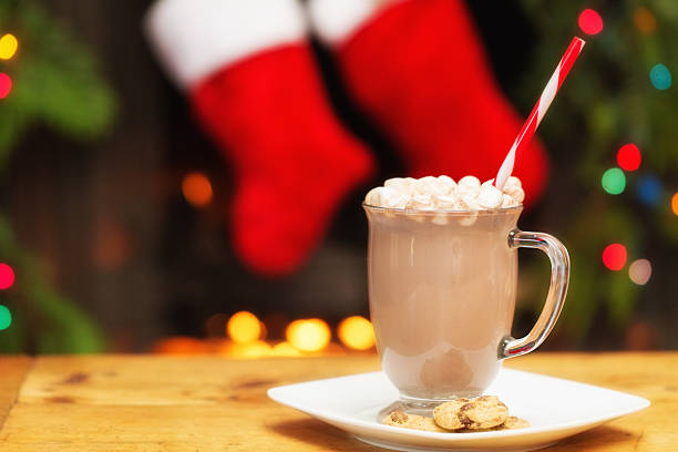 istock Hot Cocoa and Cookies at Christmastime 627799554