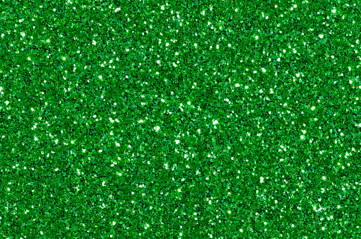 Green Glitter Texture Abstract Background Stock Photo - Download Image Now  - Green Color, Glittering, Glitter - iStock