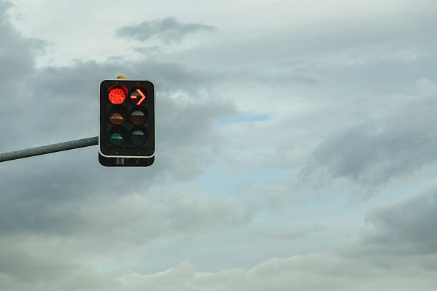 Red Traffic Lights stock photo