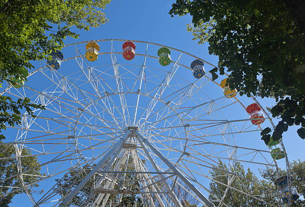 Ferris wheel on the mountain Big Ahun in Hosta district