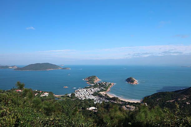 istock hiking trail scenery  Dragon's Back at hk 627840546
