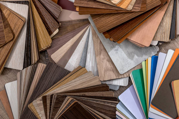 istock Color wood texture palette guide 627840898