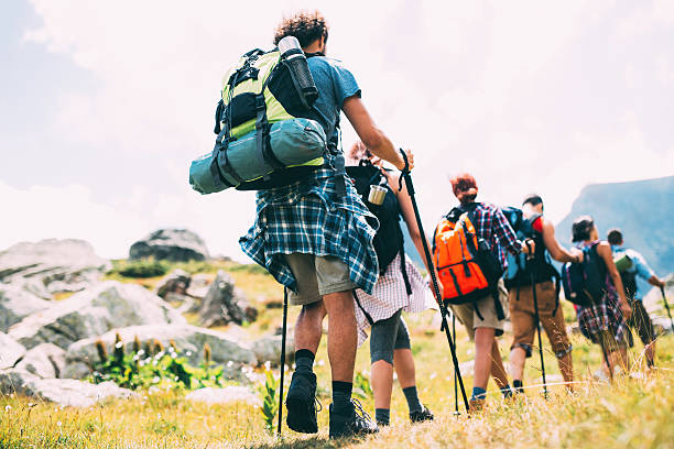 istock Friends hiking in the mountain 627854958
