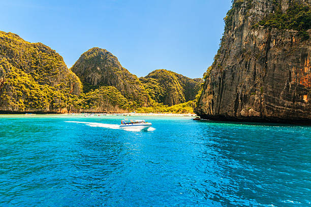 istock Maya bay Phi Phi Islands andaman sea Krabi,Thailand. 627863062