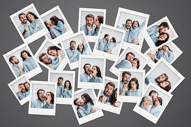 istock The young couple with different emotions during conflict 627870278