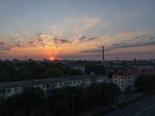 istock The Factory chimneys. 627872100