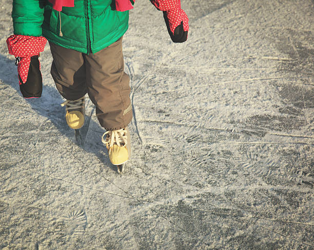 istock child feet learning to skate on ice in winter 627872232