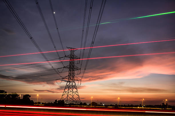 istock High voltage towers. The electric power industry and infrastructure. 627888912