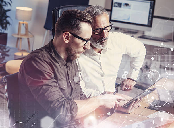 istock Concept of digital screen,virtual connection icon,diagram, graph interfaces 627890992