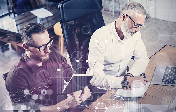 istock Concept of digital screen,virtual connection icon,diagram, graph interfaces 627892300