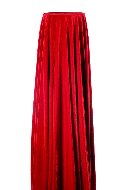 istock red velvet pedestal 627906182