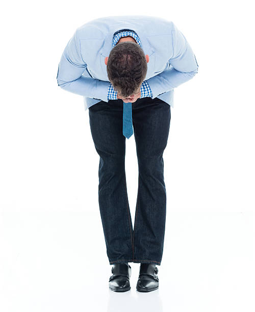 istock Businessman bowing and praying 627909766