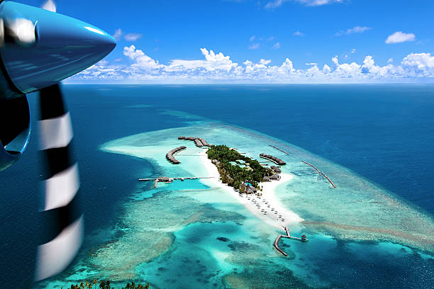 istock Maldives Island by Seaplane 627918734