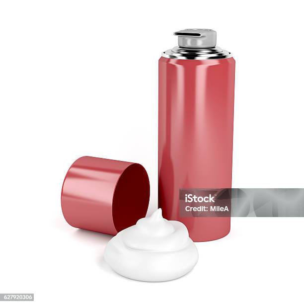 Shaving Foam Stock Photo - Download Image Now - Shaving Cream, Can, Beauty Product