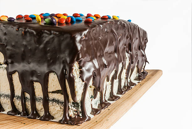istock the cake watered chocolate and sprinkle with colored sprinkles i 627929864
