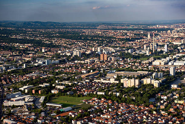 istock Zagreb city center from air 627934986